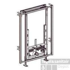 Geberit Gis Easy Bidetmodule 120x65-95 Cm.