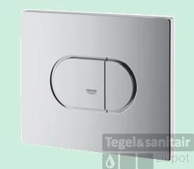 Grohe Arena Cosmopolitan Bedieningsplaat 2-knops Frontbediening Horizontaal Chroom