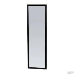 Spiegel Sanitop Silhouette 25x80x2.5 Cm Aluminium Zwart