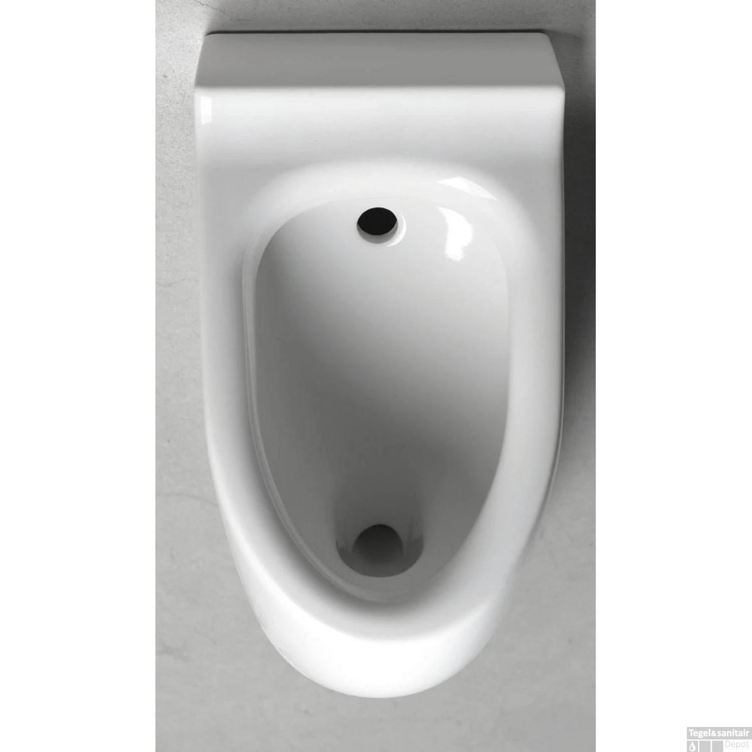 Urinoir Sapho Aquatech 21x53.5x30 Cm Inc Trap En Bevestigingen Keramiek Wit - Afbeelding 3