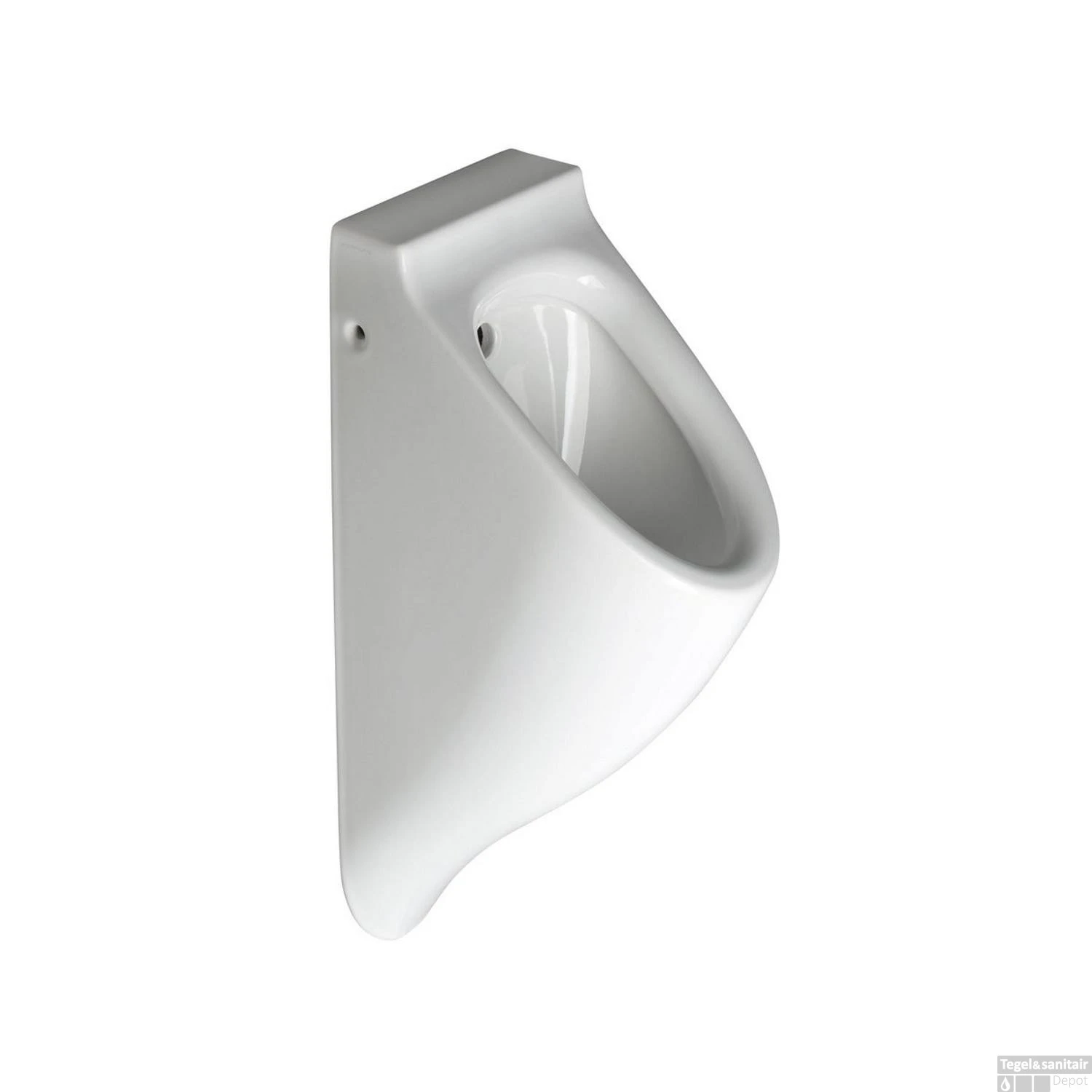 Urinoir Sapho Aquatech 21x53.5x30 Cm Inc Trap En Bevestigingen Keramiek Wit