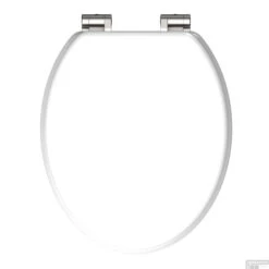 Toiletbril Schutte Lupos Softclose Houtkern Wit