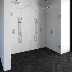 Niscabine XL Compleet Just Creating 220x200 Cm 60/100/60 Chroom