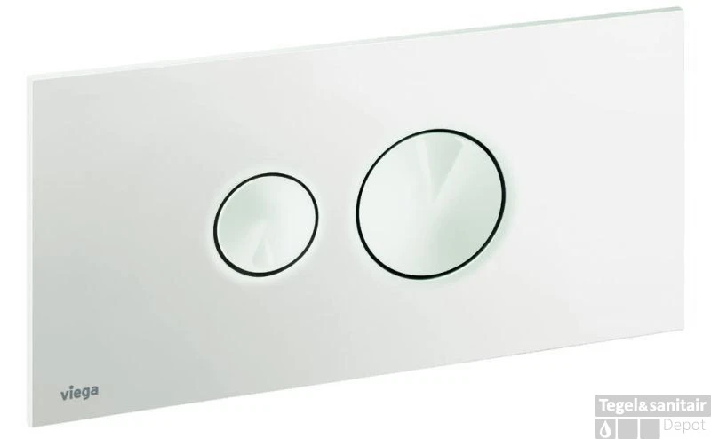 B&w-luxury Bedieningsplaat Wit