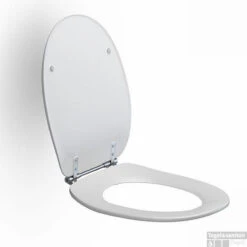 Pressalit Projecta Pro Polygiene Closetzitting Met Deksel Met Verh.scharn Wit