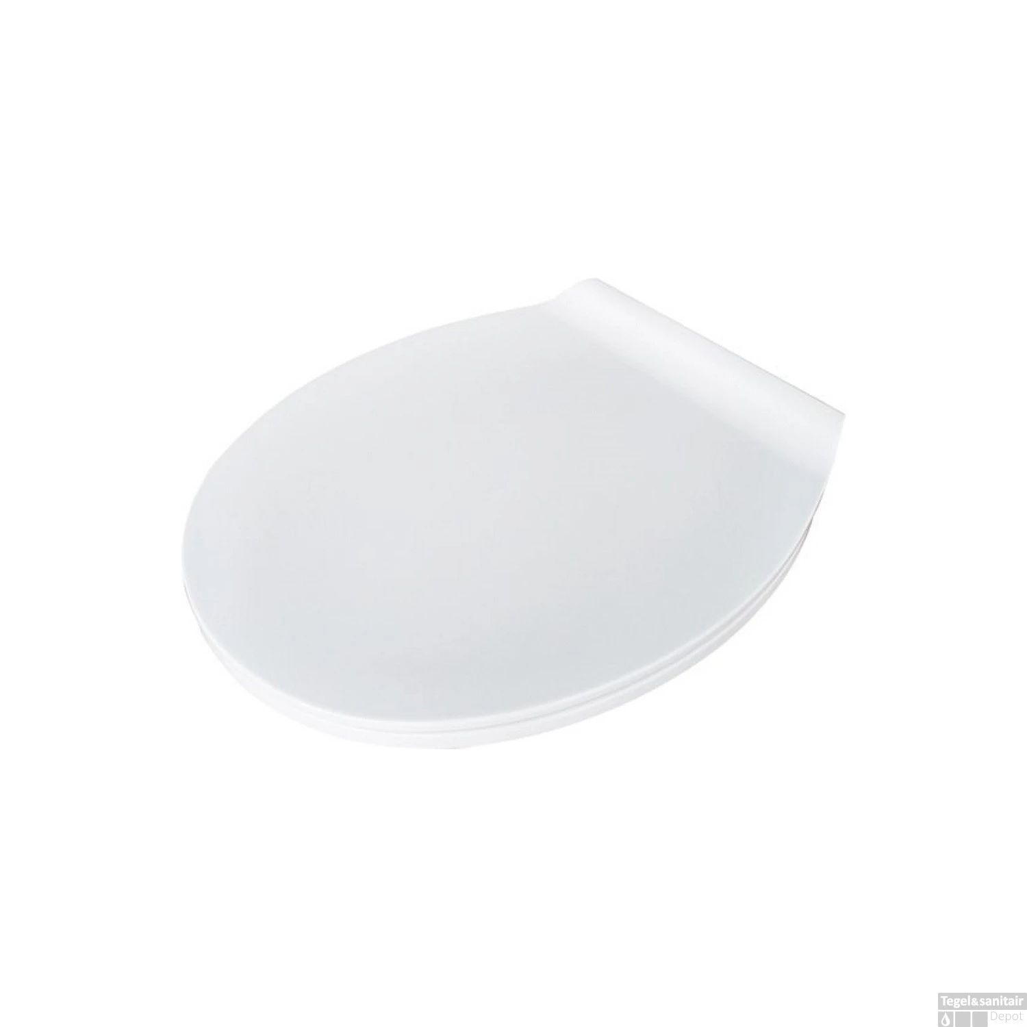 Toiletzitting Eisl Super Slim Softclose Quick Release RVS Scharnieren Wit - Afbeelding 2