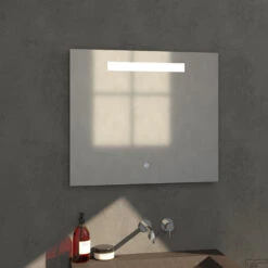 Badkamerspiegel Met LED Verlichting Sanitop Light 80x70 Cm