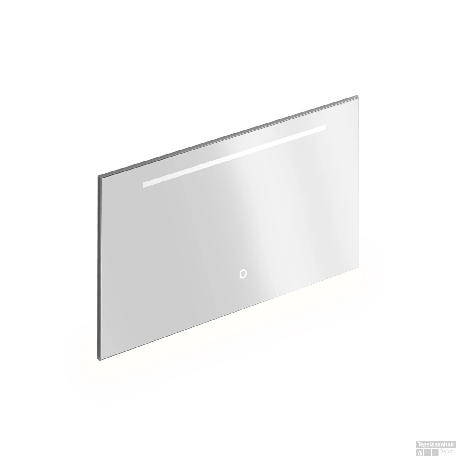 Badkamerspiegel Xenz Bardolino 100x70 Cm Met Ledverlichting En Spiegelverwarming - Afbeelding 2