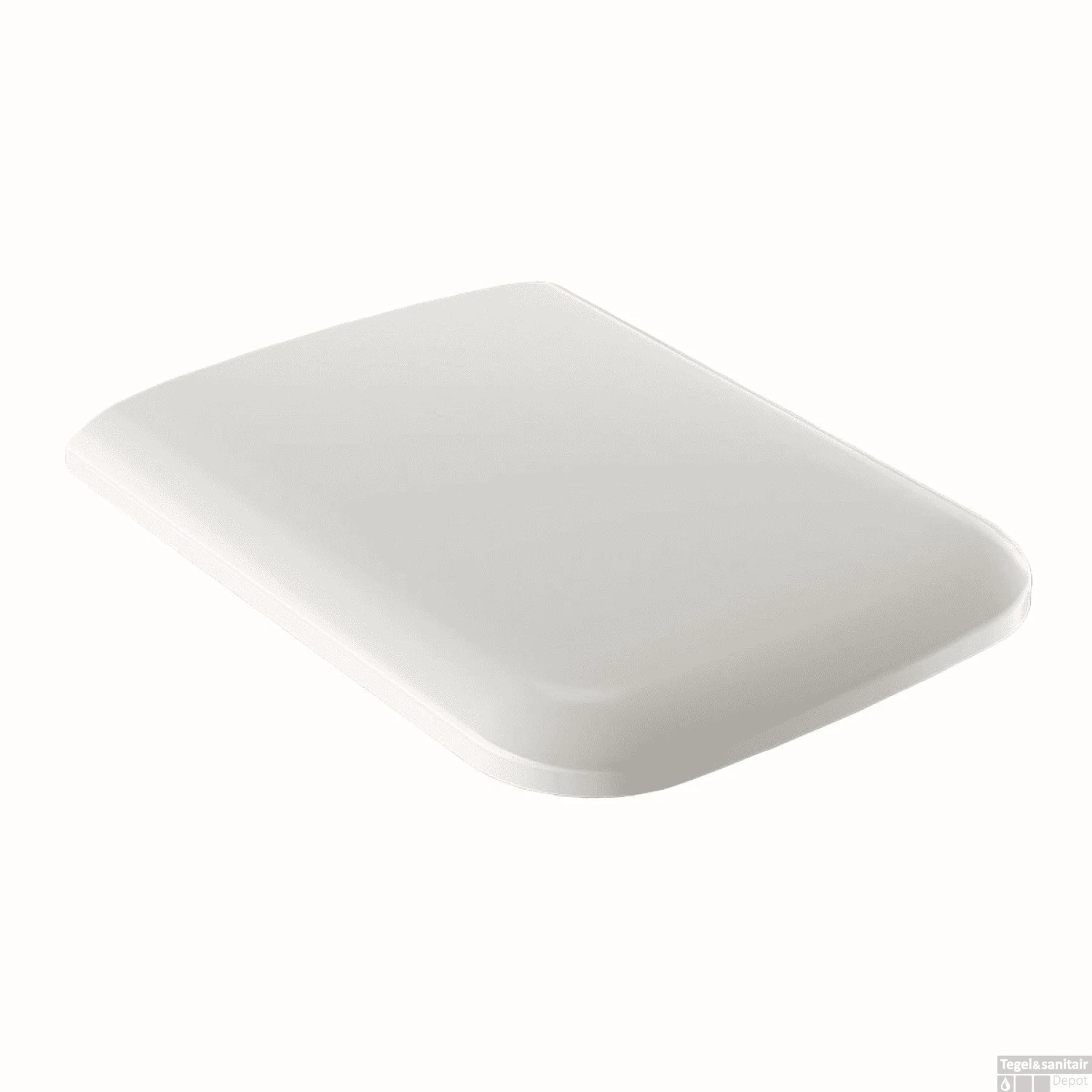 Closetzitting Geberit Icon Square Topfix Met Deksel Softclose Wit