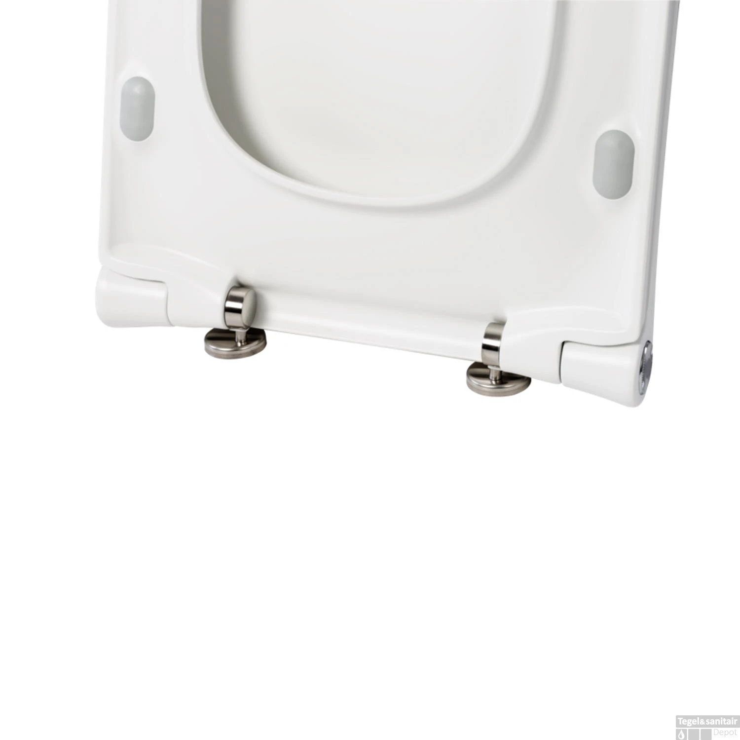 Closetzitting Plieger Kansas By Pressalit Slim Compact Met Lift-off En Softclose Mat Wit - Afbeelding 4