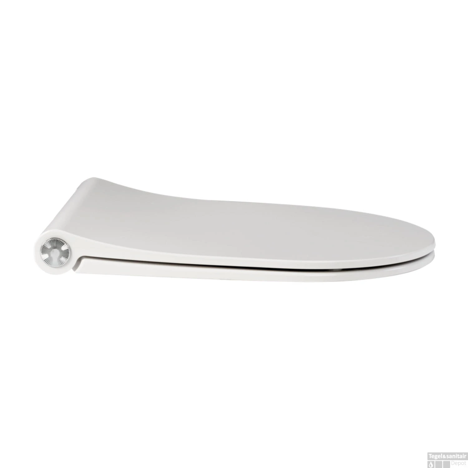 Closetzitting Plieger Kansas By Pressalit Slim Compact Met Lift-off En Softclose Mat Wit - Afbeelding 2