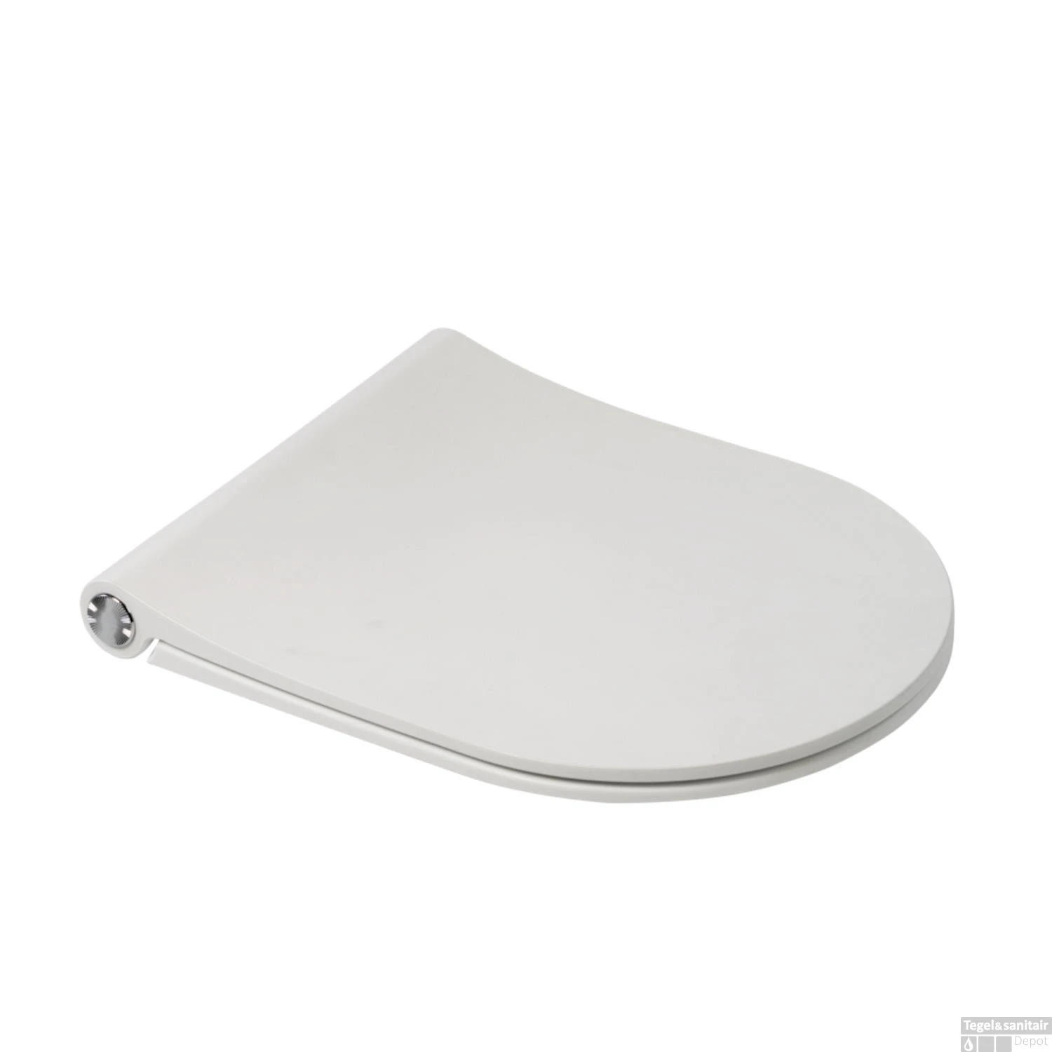 Closetzitting Plieger Kansas By Pressalit Slim Compact Met Lift-off En Softclose Mat Wit