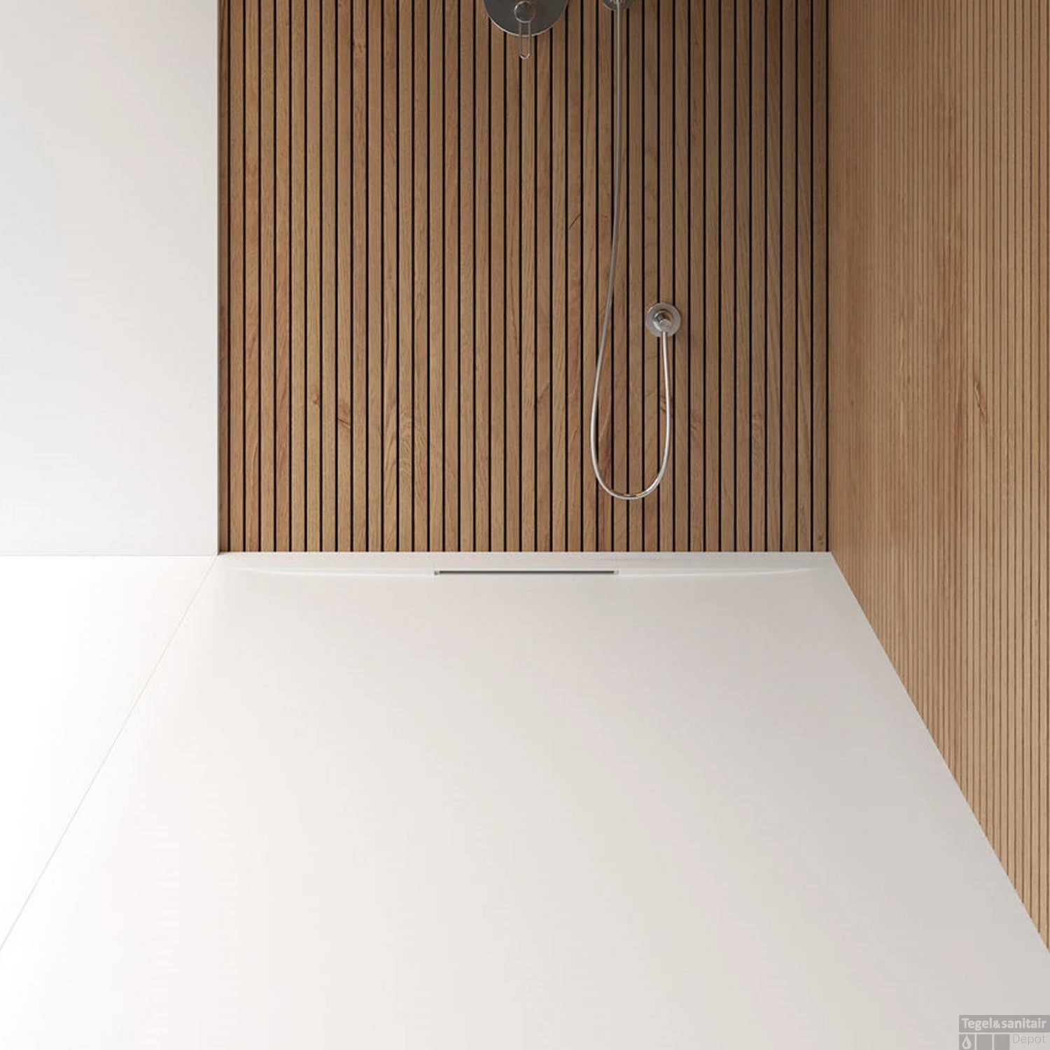 Douchebak Riho Isola 120x80 Cm Mat Wit - Afbeelding 4