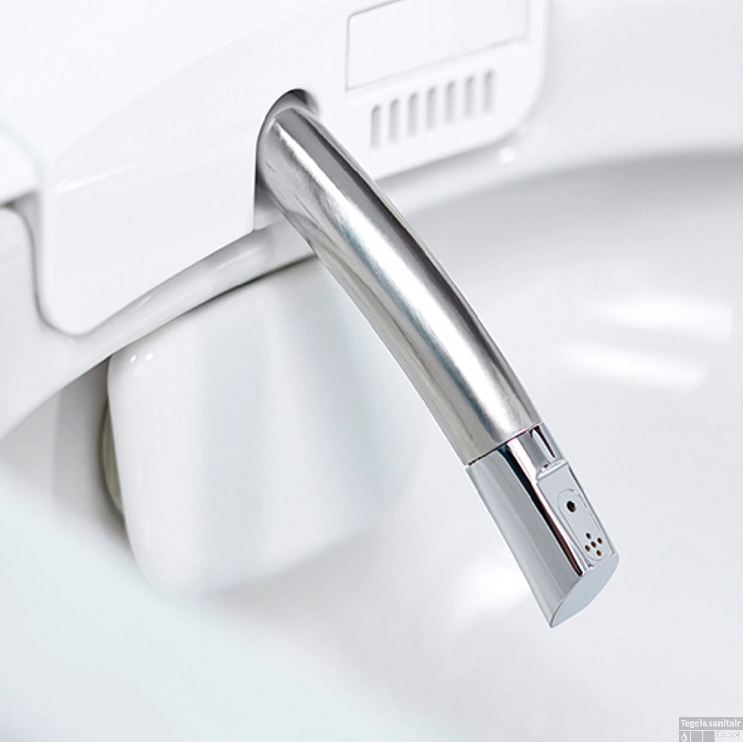 Douchewc VitrA V-care 1.1 Basic V-Care Randloos Incl. Kinderfunctie & Ontkalkingsfunctie Bidetfunctie En Afstandsbediening - Afbeelding 4