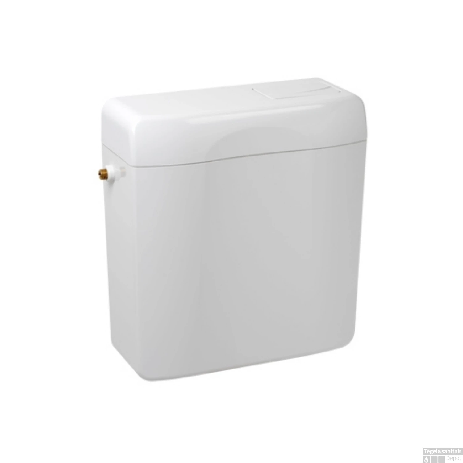 Duoblokreservoir Plieger Fulda Dualflush Met Binnenwerk 3-6/9L Instelbaar Wit