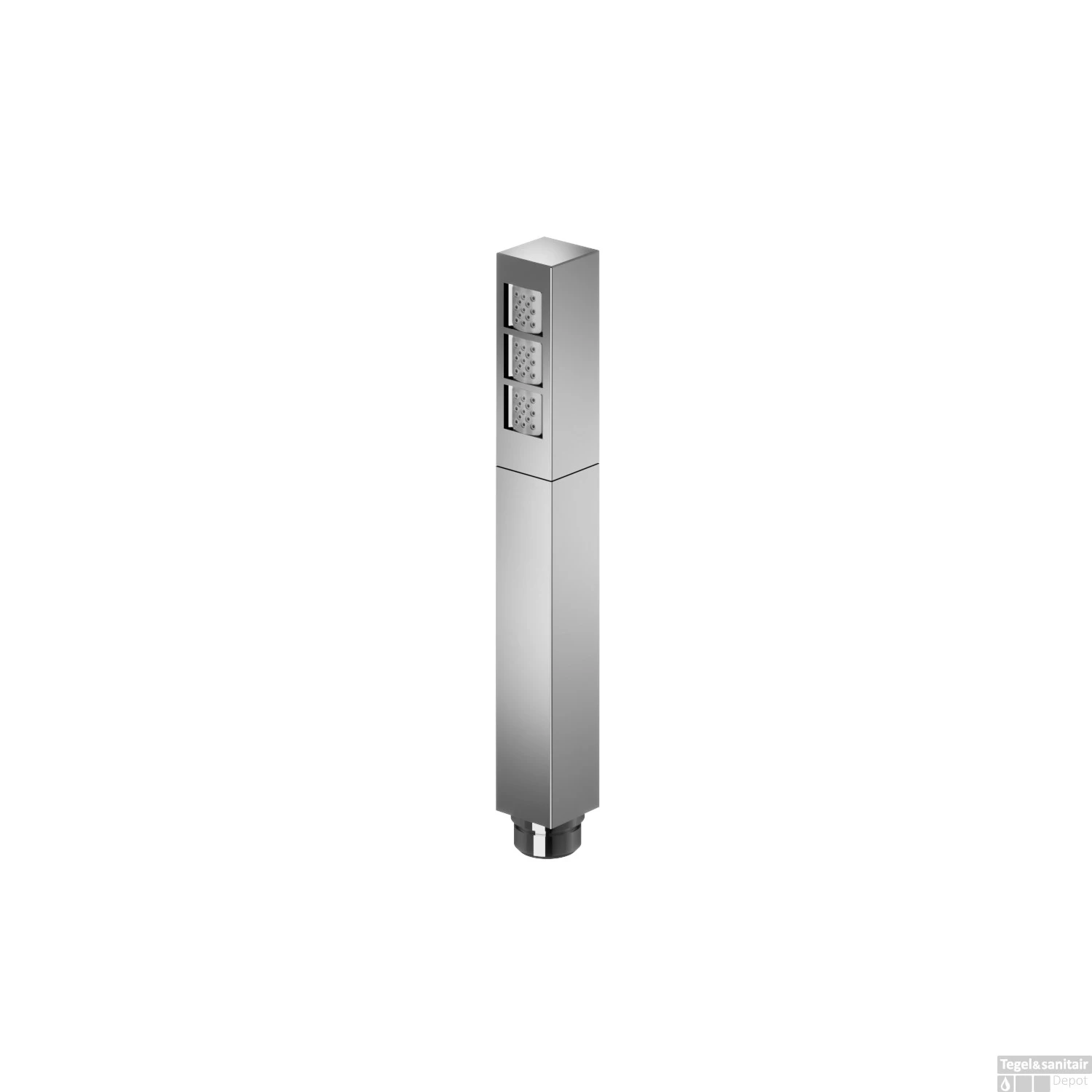 Handdouche Hotbath Mate 17 Cm Vierkant Chroom