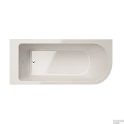 Hoekbad Allibert Serena 170x75x56 Cm Wit Links