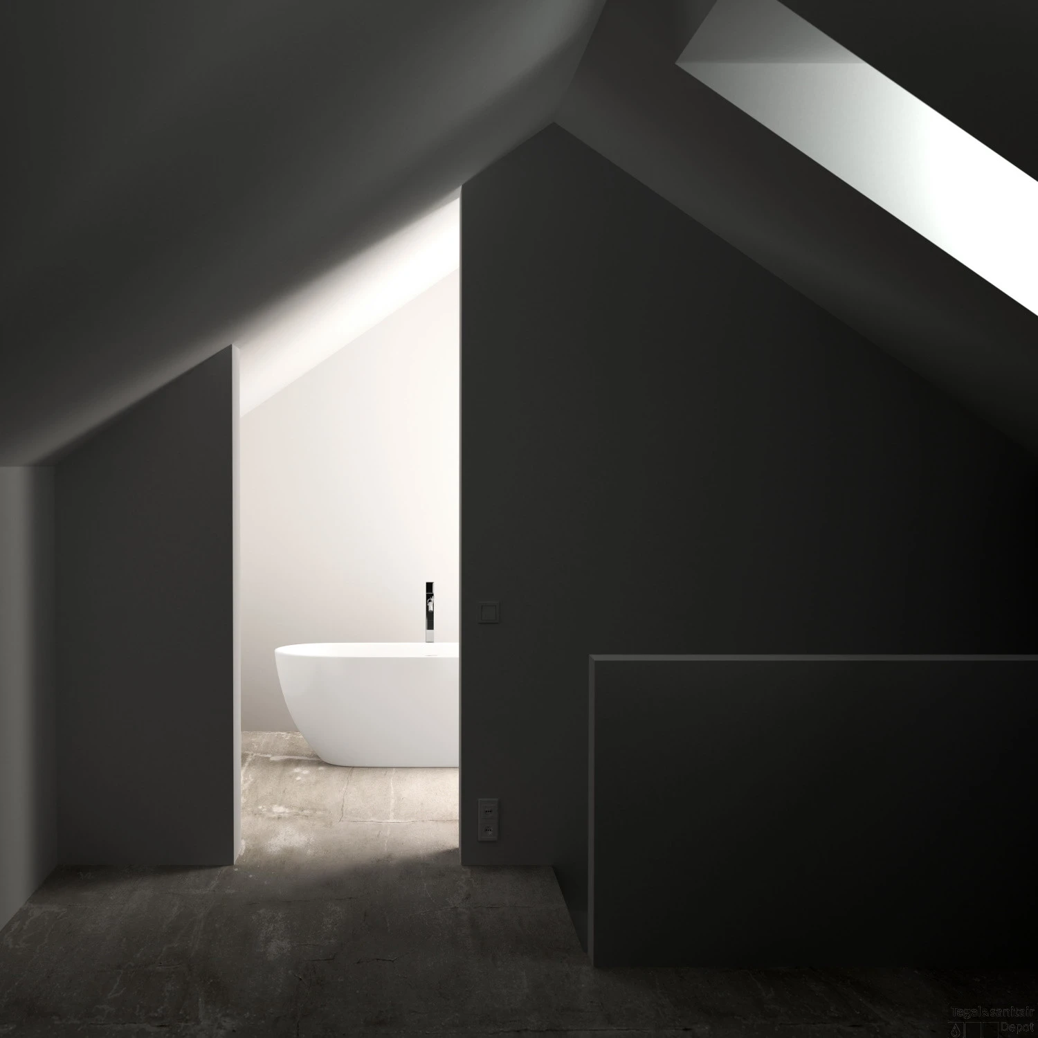 Clou InBe Vrijstaand Ligbad Ovaal 170x67x60 Cm Met Overloop Acryl Wit - Afbeelding 5