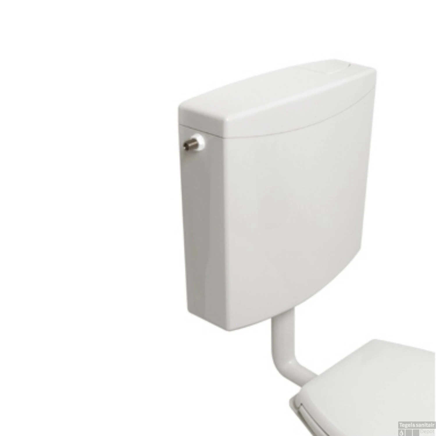 Plieger Weser Laaghangend Reservoir Dual Flush 3-6/9 Liter Instelbaar (wit) 0700040