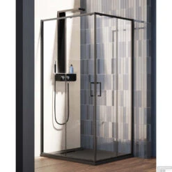 Nisdeur Lacus Vulcano Evo 80x200 Cm Schuifdeur Mat Zwart