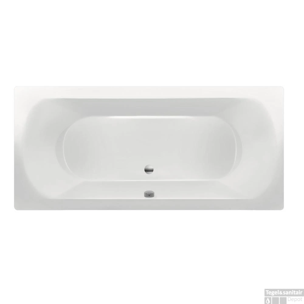 Ligbad Beterbad Xenz Lagoon 190x90x50 Cm Wit