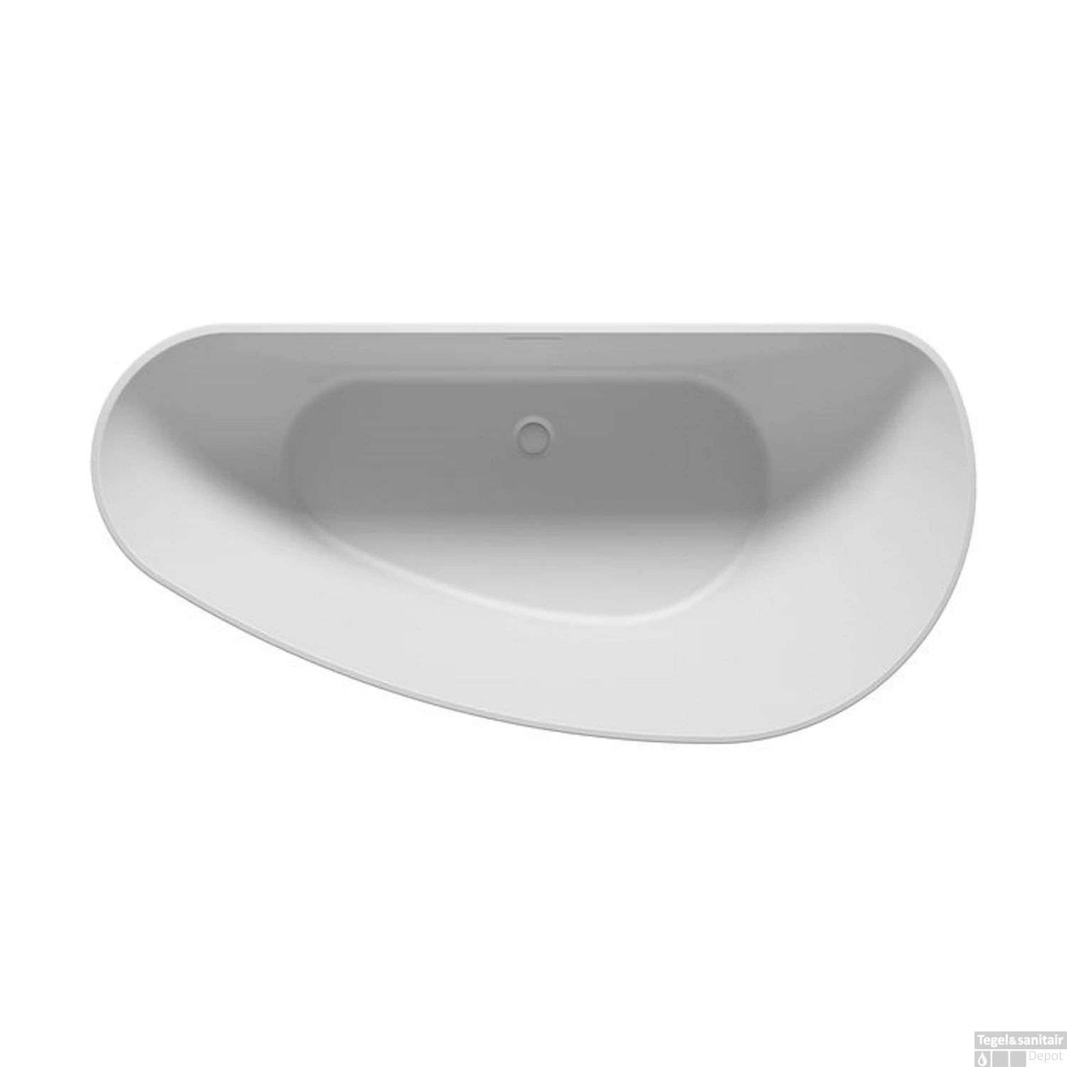 Ligbad Riho Granada Vrijstaand Rechts 170x80 Cm Mat Wit - Afbeelding 2