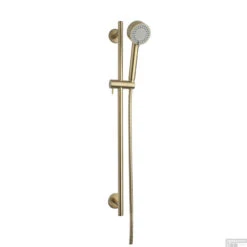 Luxe Glijstangset Cadans Wiesbaden Compleet Geborsteld Messing Goud