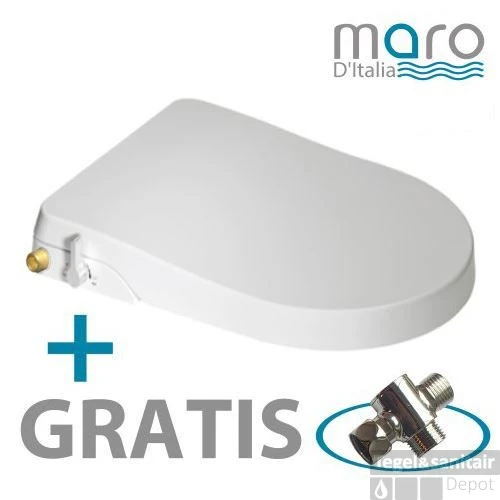 Maro D’Italia FP104 Stroomloze Bidet Toiletbril (douche Wc) Met Softclose Systeem En QuickRelease - Afbeelding 6