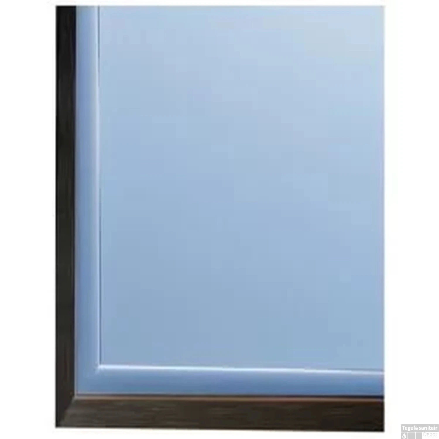 Spiegel Sanicare Q-Mirrors 60x70 Cm Vierkant Met Rondom LED Cold White, Omlijsting Chroom Incl. Ophangmateriaal Zonder Schakelaar - Afbeelding 2