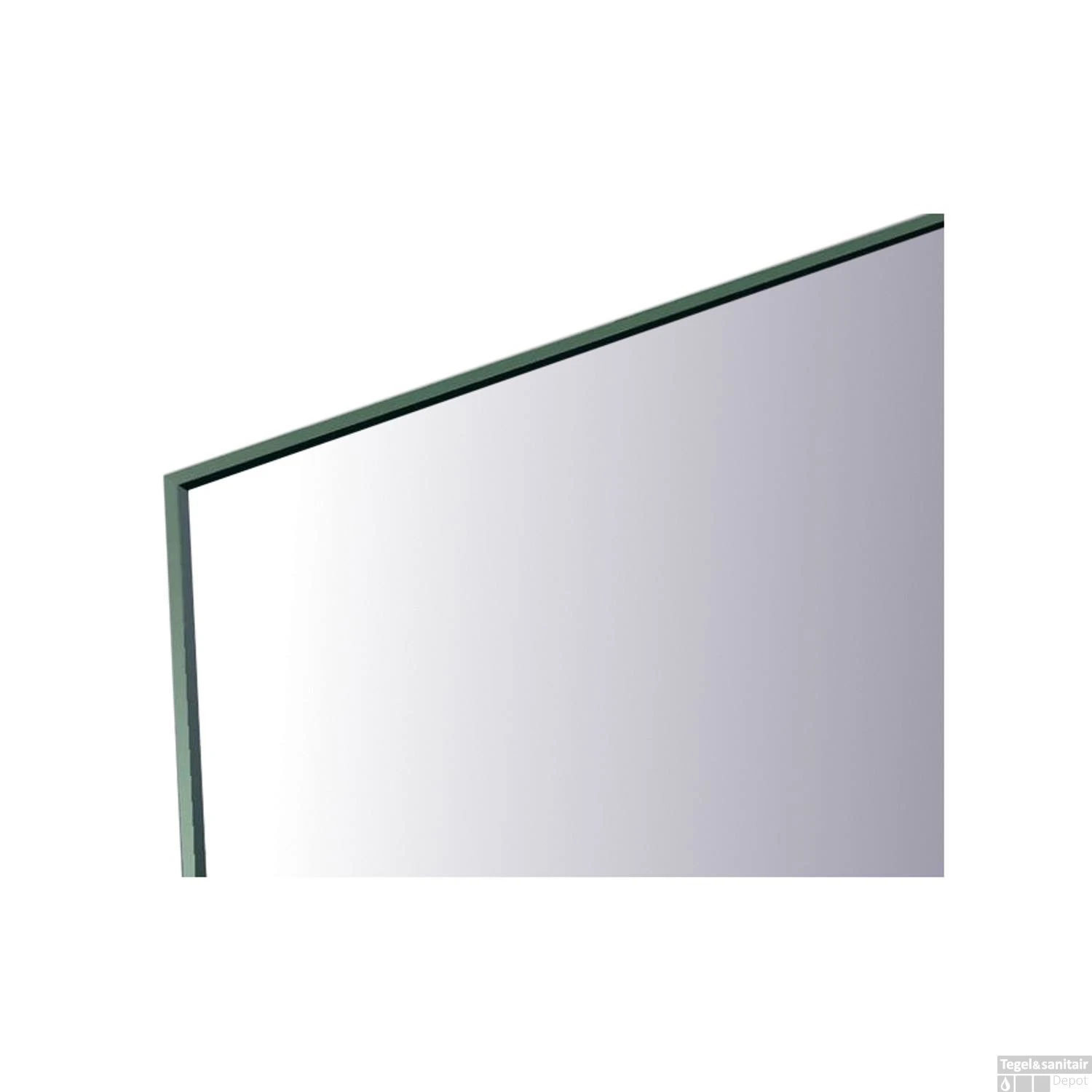 Spiegel Sanicare Q-mirrors Zonder Omlijsting 60 X 90 Cm Rondom Cold White LED PP Geslepen - Afbeelding 2