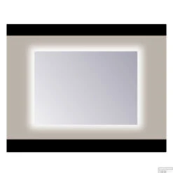Spiegel Sanicare Q-mirrors Zonder Omlijsting 60 X 90 Cm Rondom Cold White LED PP Geslepen