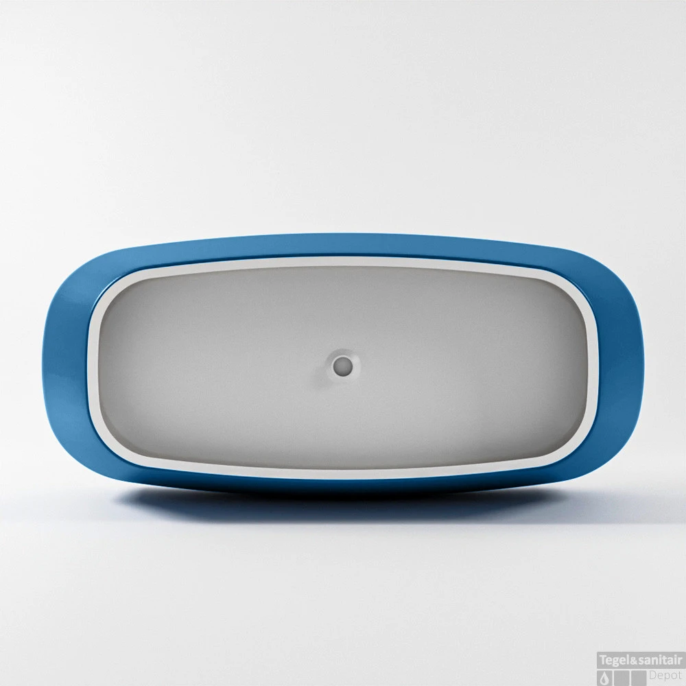 STONE Vrijstaand Bad 170x75cm Kleur Jeans / Talc - Afbeelding 8