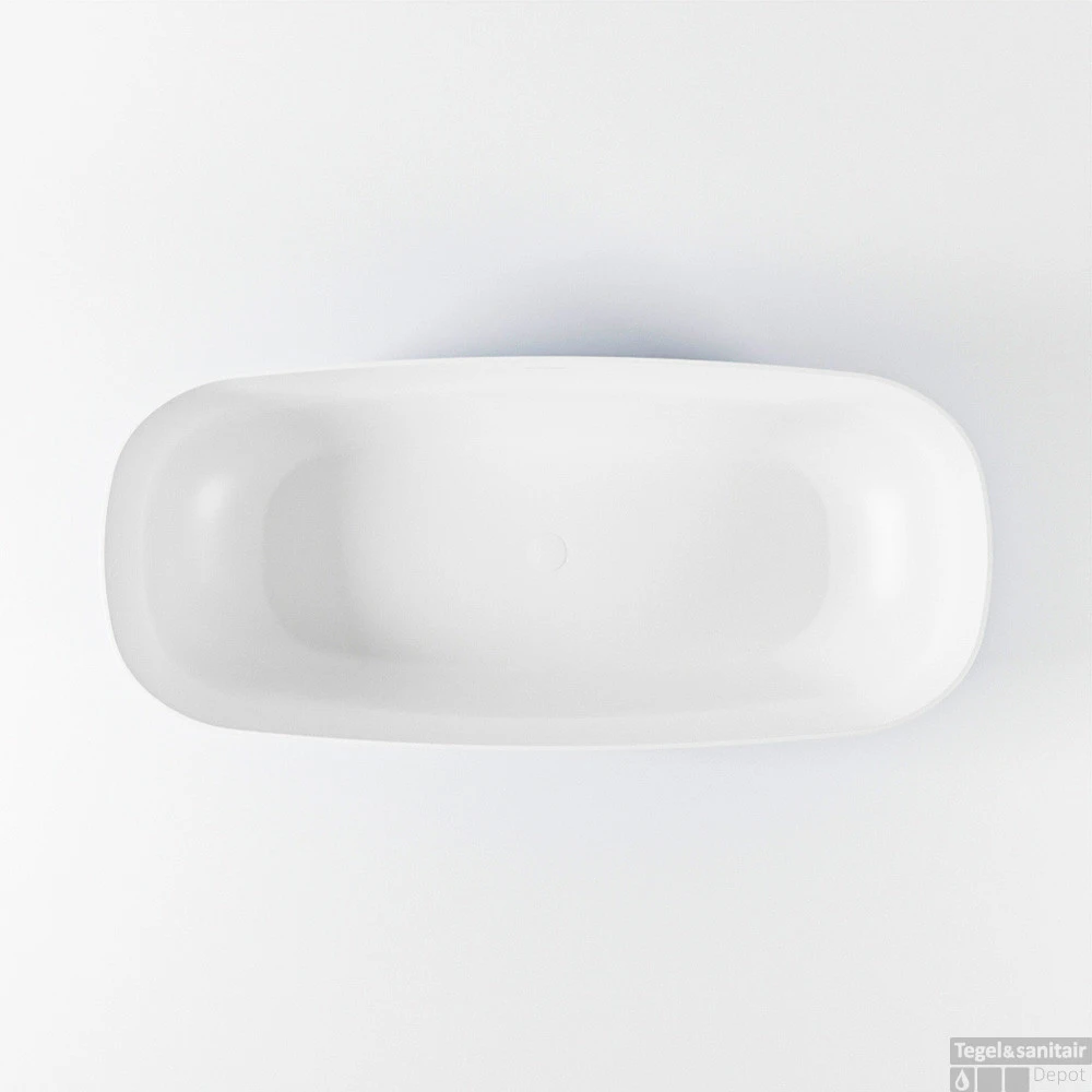 STONE Vrijstaand Bad 170x75cm Kleur Jeans / Talc - Afbeelding 9