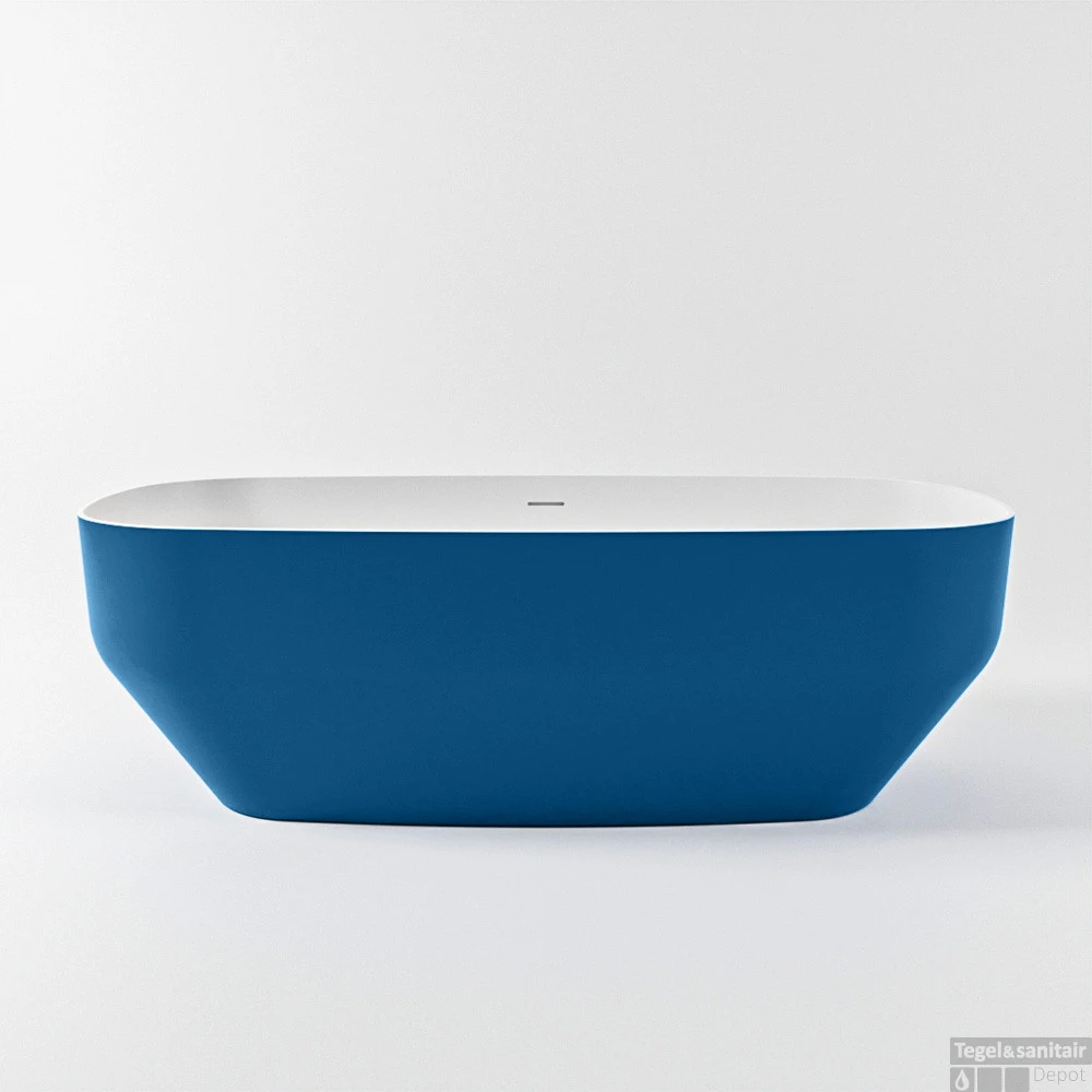 STONE Vrijstaand Bad 170x75cm Kleur Jeans / Talc - Afbeelding 10