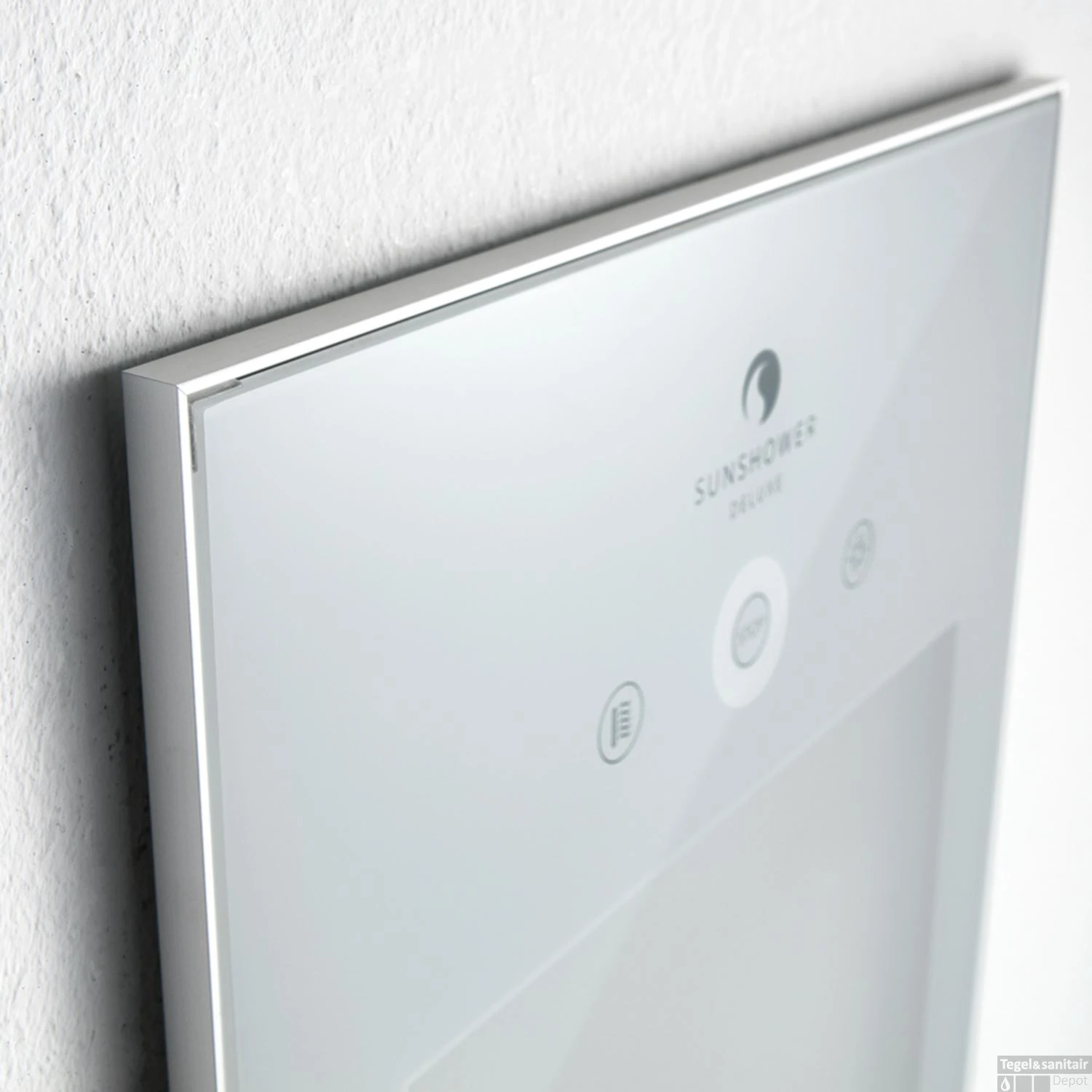 Sunshower Combi Grey UV En Infrarood Opbouwapparaat 29x144x22.8 Cm Aluminium Grijs - Afbeelding 3