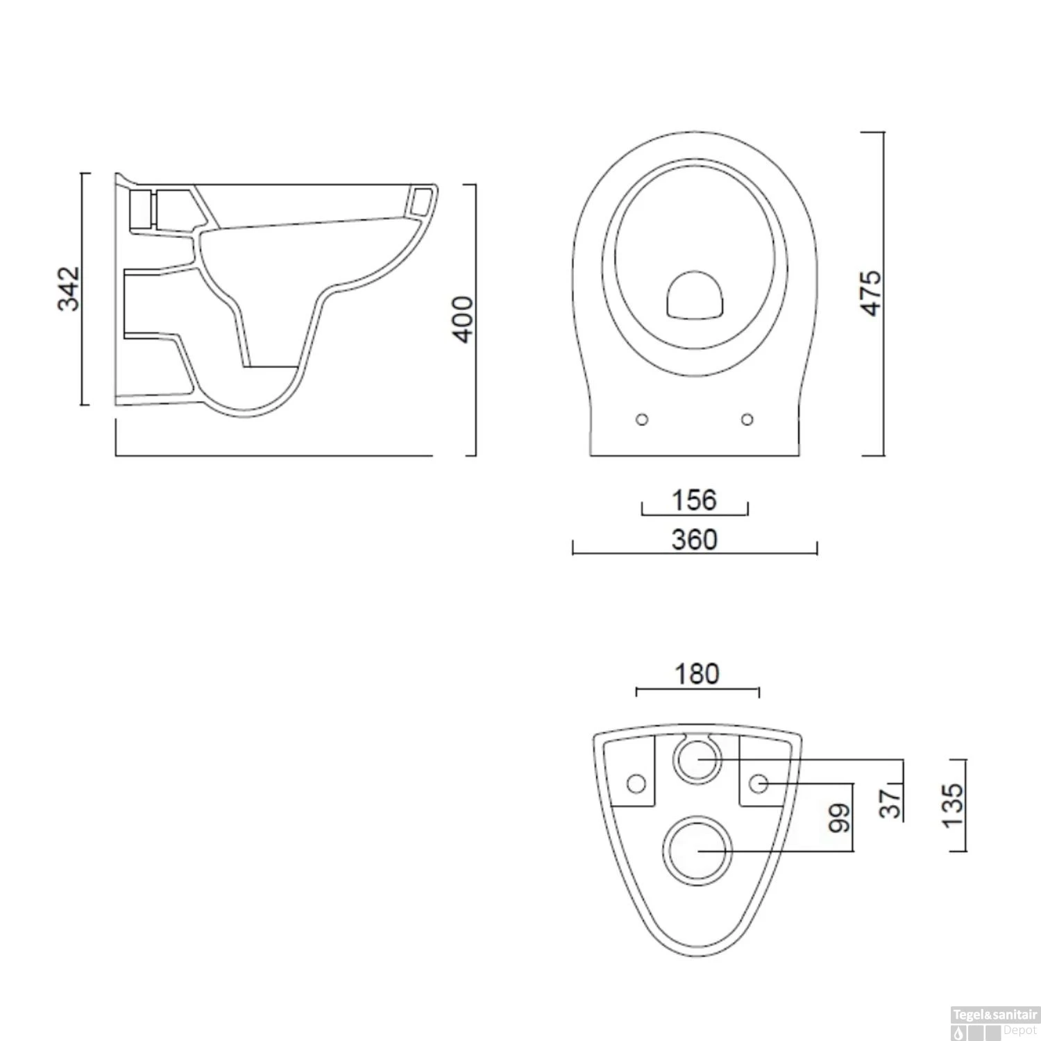 Grohe Rapid SL Toiletset Set02 B&W Compact Met Grohe Arena Of Skate Drukplaat - Afbeelding 5