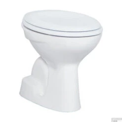 Toiletpot Staand Boss & Wessing Caro Onder Aansluiting Wit