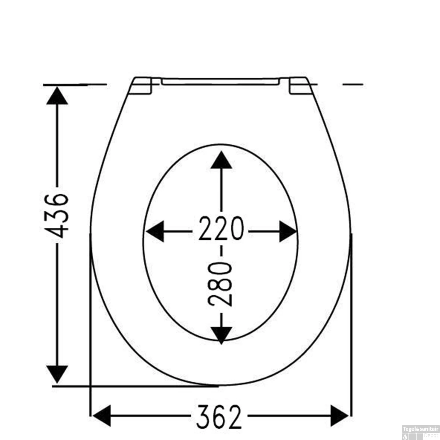 Toiletzitting Cedo Greece Softclose Veelkleurig - Afbeelding 2