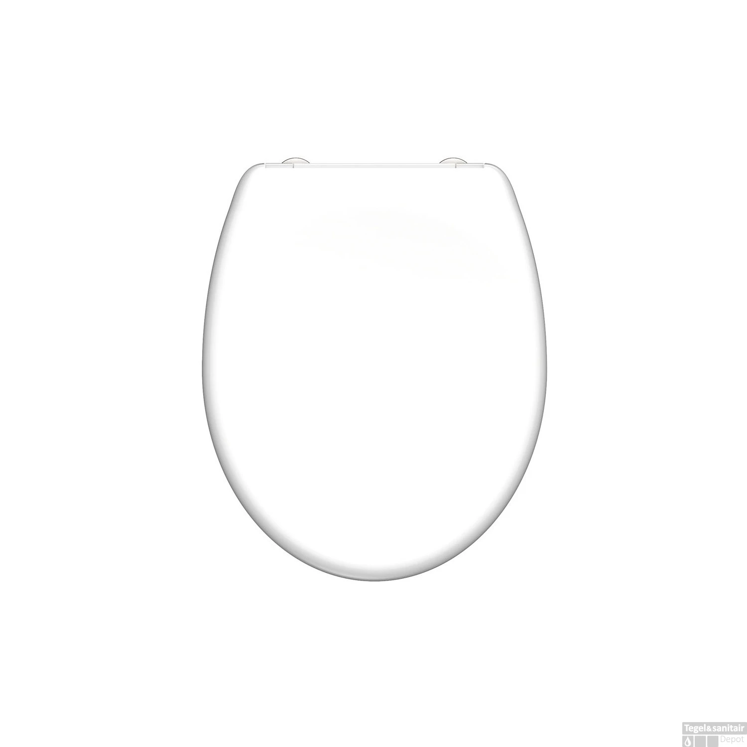 Toiletzitting Schutte White Duroplast Met Soft Close En Quick Release Wit - Afbeelding 5