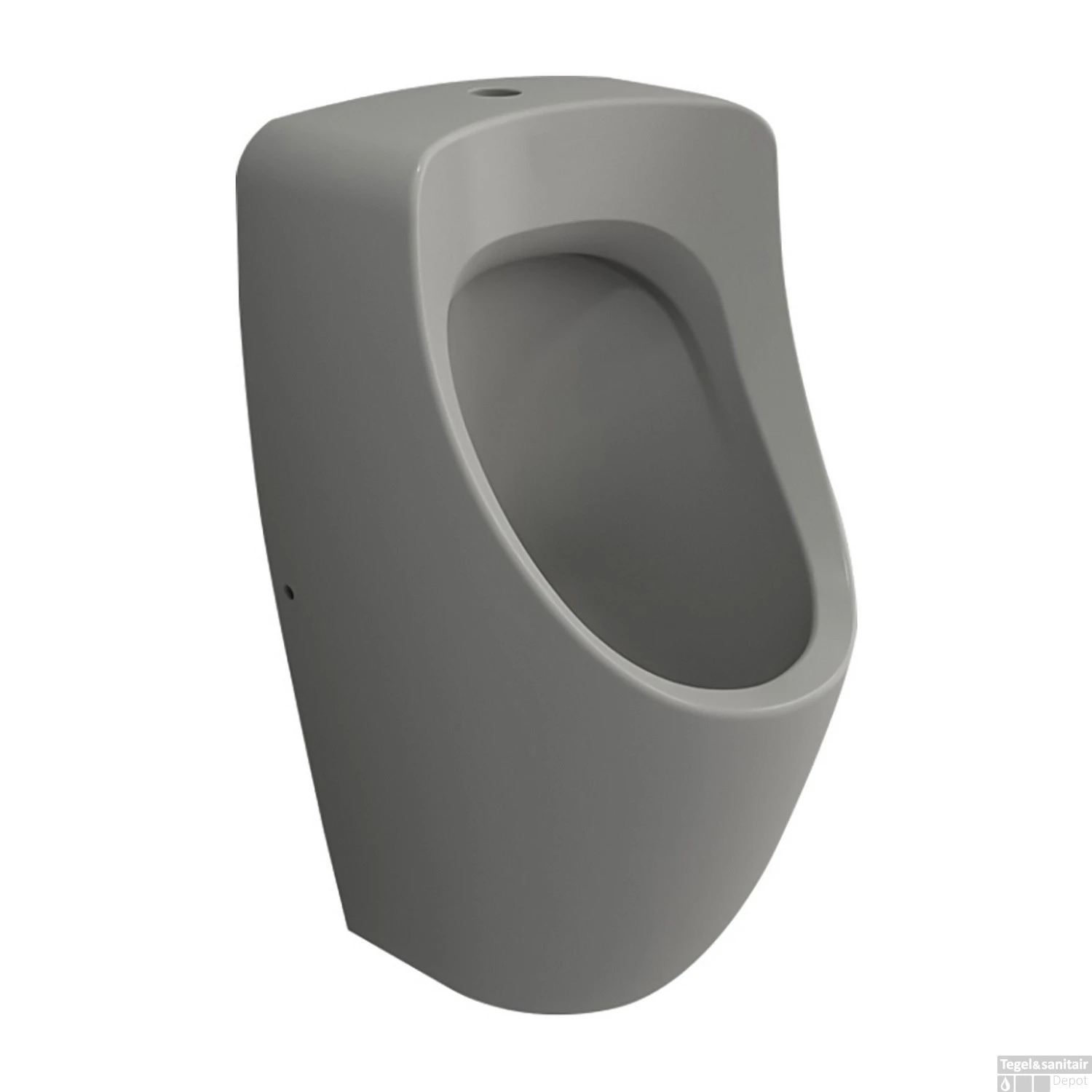 Urinoir Boss & Wessing Bocchi Met Bovenaansluiting Mat Grijs
