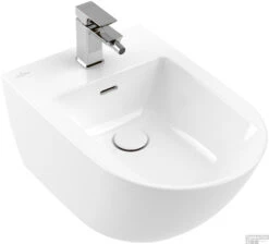 Wandbidet Villeroy & Boch Subway 3.0 CeramicPlus 56x37.5x27cm Wit Alpin