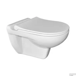 Wandcloset Sanicare Keramiek 53,5x36 Cm Wit (Zitting Optioneel)