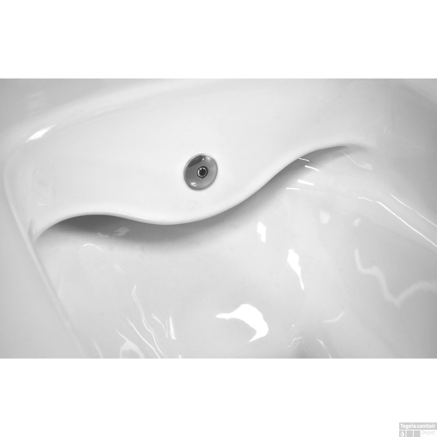 Wandcloset Sanicare Rondo Compact Rimfree Met Bidetsproeier En Geïntegreerde Kraan Exl. Ztting Wit - Afbeelding 3